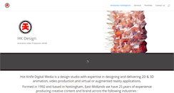 Desktop Screenshot of hotknife.co.uk